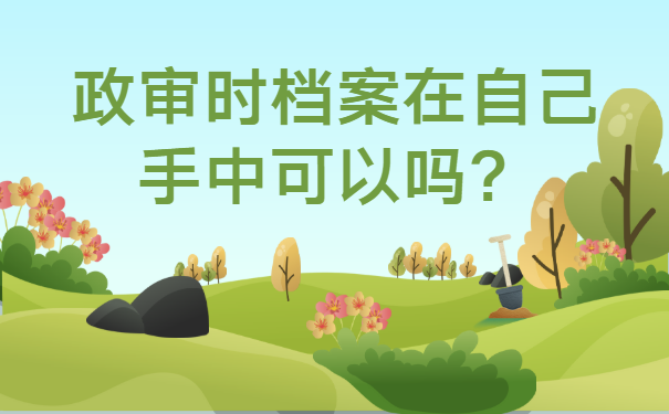 专升本档案在自己手里政审能过吗？