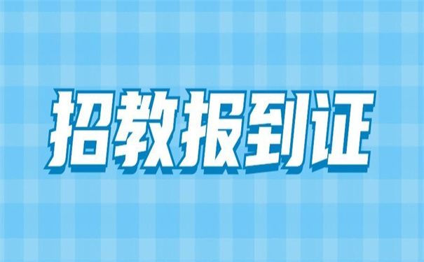 想报招教报到证补办怎么补的?