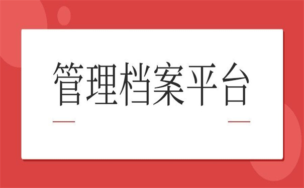 泰安档案网上管理服务平台，超好用的档案服务平台！