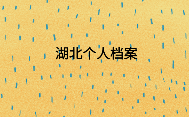 湖北网上怎么查自己的档案？看完就会的查询方法